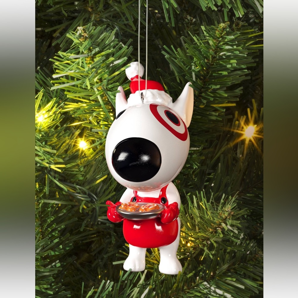 Bullseye Target Christmas Ornament 2025